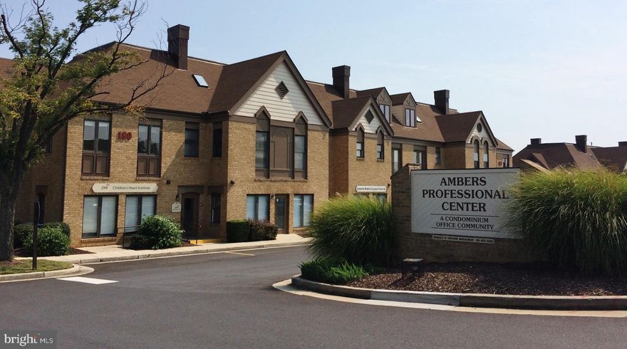 This first floor office space has a reception area, multiple offices, kitchenette, and a bathroom.  Great signage facing Thomas Johnson Drive!

Ambers Professional Center is well known for offering both ground floor and loft units on Thomas Johnson Drive in Frederick, just off of Opposumtown Pike. Ambers Professional Center is just minutes from downtown Frederick, Route 15 and Interstate 70. The immediate area surrounding Ambers Professional Center contains a wide variety of options for dining. With suites ranging in size from 400 to 3,000 square feet, and multiple floor plans, we are sure to have a space suited to your needs.