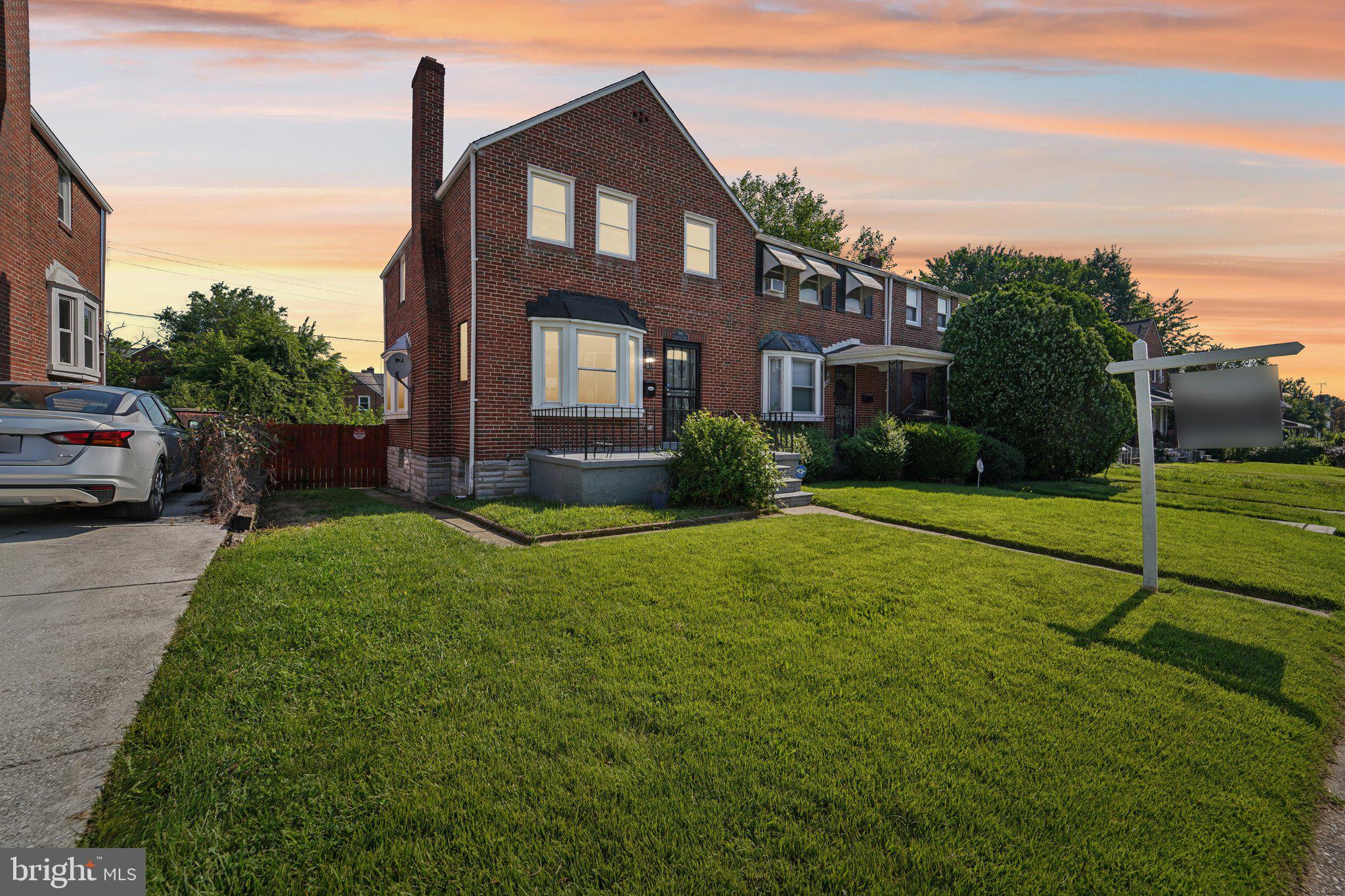 Beautifully updated end-of-group home with 3-bedroom, 2 full bath gem that features two stunning bay windows for extra natural light, luxury flooring throughout, and elegant crown molding. Enjoy an open-concept first floor with an island, soft-close cabinets, Samsung stainless steel appliances, and a sleek ceramic backsplash. Recessed lighting and four ceiling fans provide modern comfort, while the glass block windows add a unique architectural touch. Retreat to the fully finished lower level with ceramic tile and full bath or relax on the brick-tiled back porch overlooking your private, fenced yard. Carpeted bedrooms, washer and dryer included for added convenience. Don’t miss your chance—schedule your showing today and make this move-in ready beauty your new home!