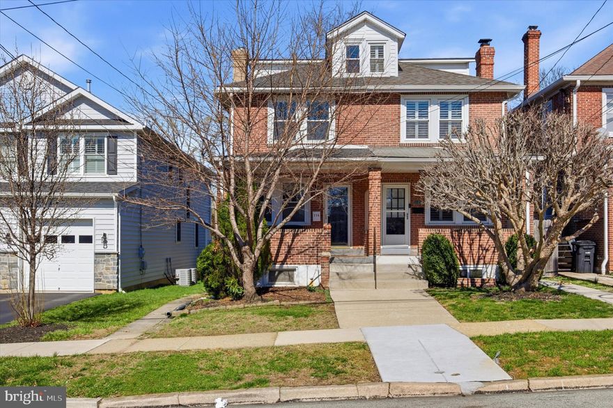 Welcome to 114 W. 11th Ave, a charming twin home nestled in the heart of the highly desirable Conshohocken Borough. Relax on the inviting covered front porch and enjoy beautiful sunset views before stepping inside to a bright, open living and dining area filled with natural light, hardwood floors, and a cozy wood-burning fireplace.
The spacious kitchen offers ample counter space and storage and flows conveniently to a laundry area and a full bathroom on the main level. Just beyond, a rear porch overlooks the expansive backyard—perfect for entertaining, summer barbecues, gardening, or simply enjoying the outdoors.
Upstairs on the second floor, you’ll find three comfortable bedrooms and a full center hall bathroom. The third floor adds even more versatility with a large bonus room ideal for a fourth bedroom, home office, den, study, or flex space.  March 2026 New carpet installed throughout 2nd and 3rd floors.
Improvements done in 2020 include a new roof, ductless mini-split systems for efficient comfort, and a french drain in the basement. March 2026 water heater installed.  
This prime location places you within walking distance to downtown Conshohocken’s shops, cafes, and restaurants, as well as nearby parks and playgrounds. With easy access to King of Prussia, Plymouth Meeting, Chestnut Hill, major highways including I-76, I-476, the PA Turnpike, and the Schuylkill River Trail—and located in the award-winning Colonial School District—this home offers both charm and convenience.
Schedule your tour today and discover everything this wonderful home has to offer.