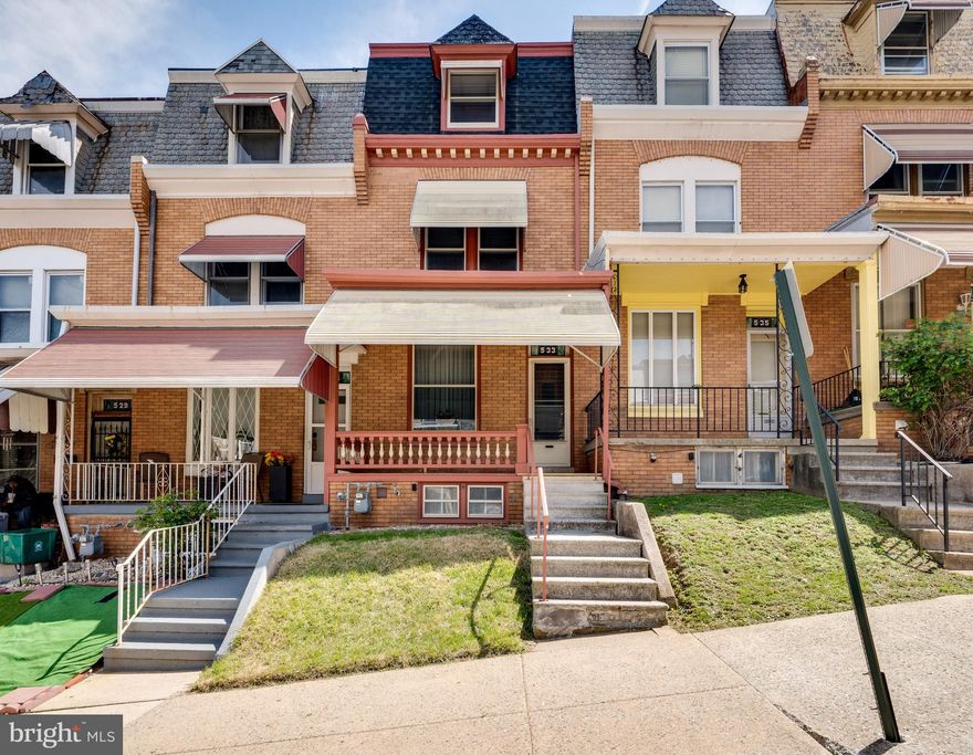 Great opportunity to own a well cared for property with lots of space! The first floor of this home has a large living room and a huge eat in kitchen/dining area. The second floor has two nice sized private bedrooms and a full bathroom. The third floor has two more nice sized private bedrooms. There is a small yard with alley access, and natural gas heat. Schedule your showing today!