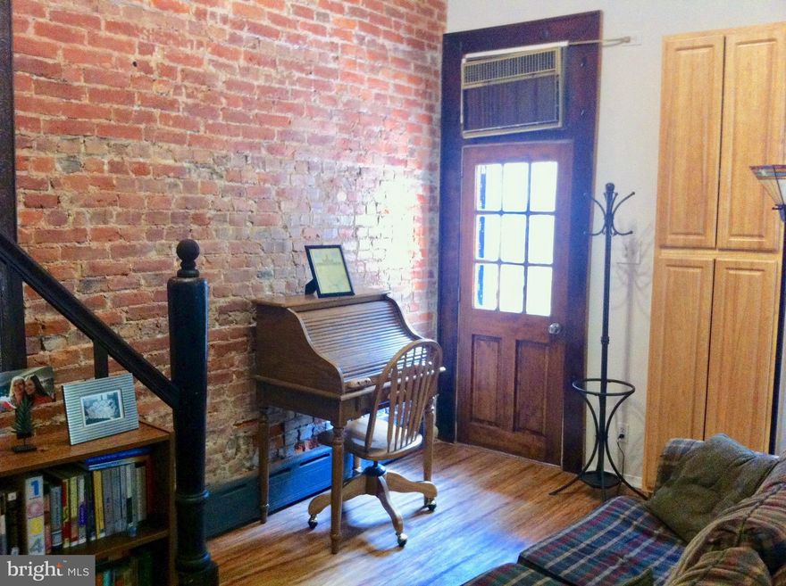 ****AVAILABLE JULY 2025******99 Walk Score! 500 sft lofted studio with HUGE backyard, on a tree-lined street in Queen Village.  Full of character and charm. The unit offers 15' ceilings & original refinished red pine floors, vintage touches and lots of sunlight throughout. Exposed brick throughout, modern kitchen with dishwasher, built-in microwave & gas range, and a walkout to the fenced-in private yard. Historic building retains much of its original detail and charm. Air-conditioning & gas heat. Laundry & storage on site. Tenant pays utilities. Pets negotiable. First month, last month, & security due prior to move in.. *Owner is a licensed PA real estate salesperson**