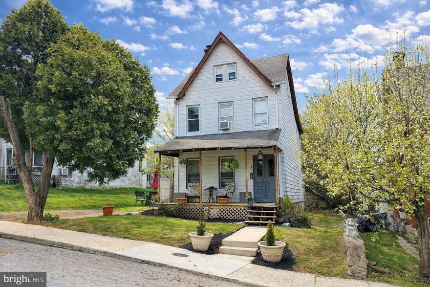 Classic 2-story single-family home offering over 1,500 sq ft of living space on a level 6,000 sq ft lot in Coatesville City. This 3-bedroom, 1-bath property blends original character with solid fundamentals, including public water/sewer, and a partially finished attic for added flexibility.  Interior features include warm wood-paneled living areas, a spacious dining room, and generously sized bedrooms. The layout provides functional flow with defined living and entertaining spaces, while large windows bring in natural light throughout. The home presents an excellent opportunity for an owner-occupant looking to build equity or an investor seeking a value-add project. Cosmetic updates will go a long way in unlocking its full potential. Outdoor space offers a manageable yard with room for relaxation or improvement. Conveniently located near local amenities, schools, and commuter routes. Strong upside potential for buyers willing to update and personalize—this is a property with solid bones and a clear opportunity.