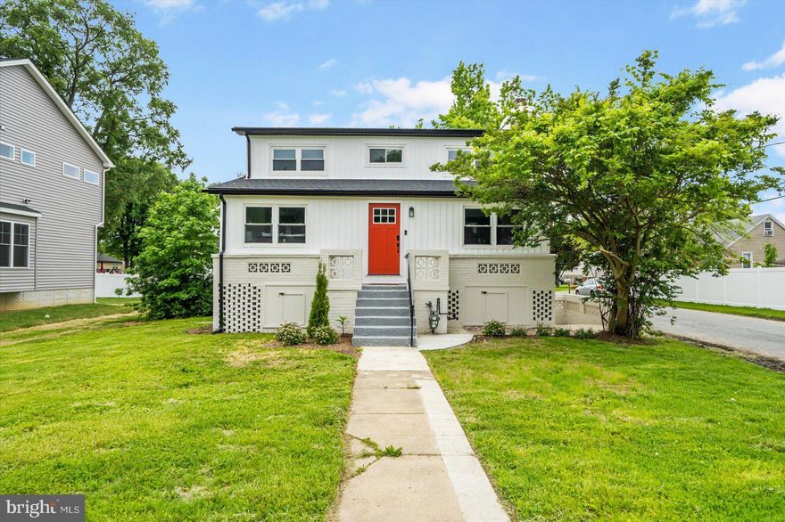 Beautiful 2600 Sq ft +/- Offers 5 Bedroom 4 Full Bathroom Home With Lots Of Natural Light & An Open Floor Plan In Sparrows Point! This Home Offers Luxury Vinyl Flooring Throughout The Main Level, A Sitting Room, Large Living Room With Recessed Lighting, Stone Fireplace, Dining Room, Kitchen With Quartz Countertops, Stainless Steel Appliances, Butlers Pantry, & Tile Backsplash. Making Your Way To The Upper Level Are  3 Spacious Bedrooms With The Primary Suite Offering His & Her Closets, A Primary Bathroom With Custom Tile, And Stand-Up Shower.   The Lower Level Offers A Fully Finished Basement Perfect For Entertaining and Additional Bedroom!