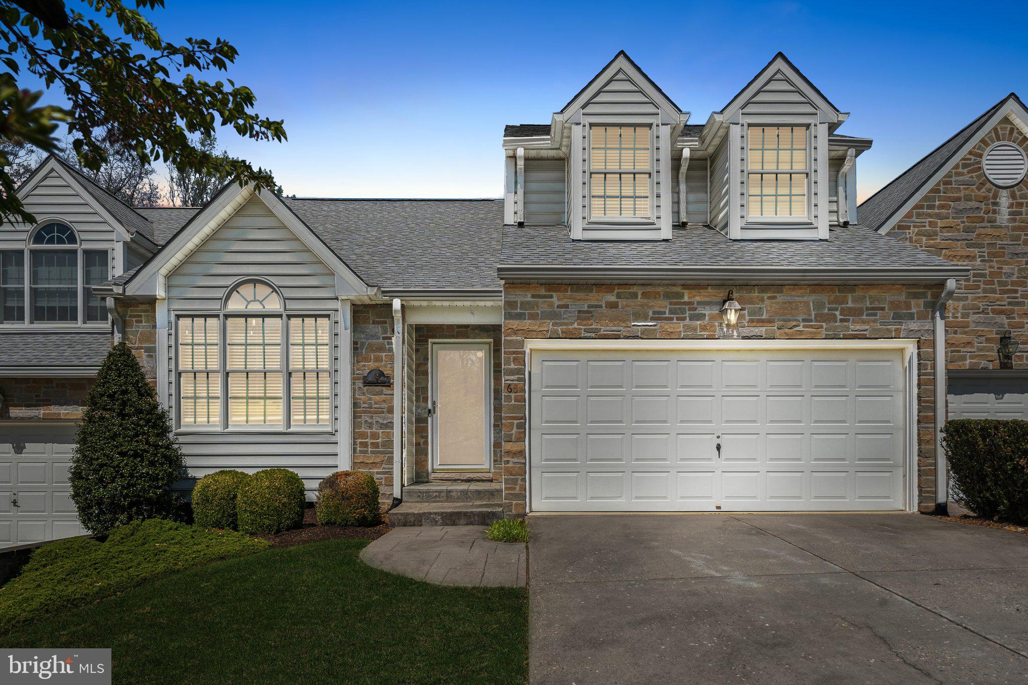 Stunning Villa in the Sought-After Barrington Community Welcome to this gorgeous 3-bedroom, 2.5-bath villa located in the highly desirable Barrington neighborhood—where charm, comfort, and convenience come together effortlessly. Perfectly positioned for easy access to I-95, commuting to Baltimore or APG is a breeze!
Step inside to a dramatic two-story living room filled with natural light and elegant hardwood floors throughout the main level. The formal dining room features a stylish tray ceiling, adding a touch of sophistication to every gathering.
The heart of the home is the bright white kitchen with peninsula seating and stainless steel appliances, seamlessly open to the cozy family room with a gas fireplace. Patio doors lead to a private rear deck overlooking a beautifully manicured lawn and professional landscaping—ideal for relaxing or entertaining.
The entry-level bedroom offers the convenience of main-floor living with a spacious bedroom, en suite bath, and plenty of closet space. Upstairs, you’ll find two additional large bedrooms with cathedral ceilings, a full bath, and a versatile bonus loft space—perfect for a home office, reading nook, or play area.
The fully finished lower level adds even more living space, ready for a home theater, game room, or gym—whatever suits your lifestyle! Roof replaced 3 years ago, renovated primary bathroom, and replaced deck.
This is low-maintenance living at its finest in one of the area's most beloved neighborhoods. Don’t miss your chance to call this Barrington beauty home!