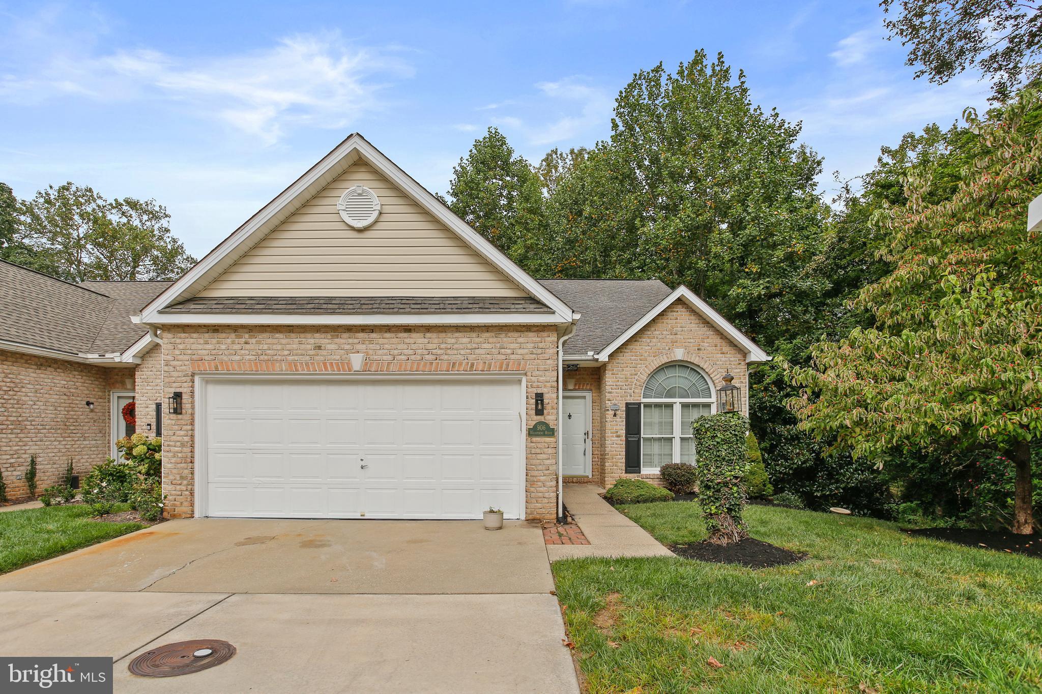 Welcome to 906 Whispering Ridge Ln, located in the desirable section of Maryland Golf & Country Clubs! This beautifully updated home has been thoughtfully renovated from top to bottom, offering a perfect blend of modern finishes and comfortable living in a premier golf course community. Step inside to find a bright, open floor plan featuring fresh paint, new flooring, and stylish fixtures throughout. The updated kitchen is a true showpiece, complete with sleek countertops, upgraded cabinetry, and stainless steel appliances. Spacious living and dining areas flow seamlessly, making it ideal for both everyday living and entertaining. The home offers generously sized bedrooms and spa-like bathrooms, all updated with today’s finishes. Enjoy single-level living convenience with the bonus of a community designed for an active lifestyle featuring golf, walking paths, and social amenities right at your doorstep. With every detail already taken care of, this move-in ready home is perfect for those seeking comfort, style, and low-maintenance living in a vibrant community. Don’t miss your chance to own a completely renovated home in one of Bel Air’s most sought-after neighborhoods!