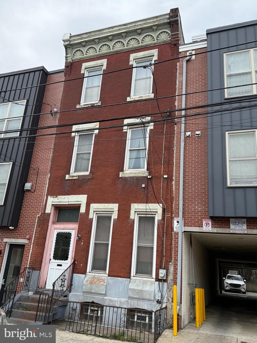 This North Philadelphia property sits within steps of the surrounding Temple University college community.  Large 7-bedroom 2-bathroom, 3-story row home calling for you to bring your imagination and create a wonderful place of home. Selling in AS- IS, WHERE-IS CONDITION with no warranties and no guarantees. Please come see this new opportunity!