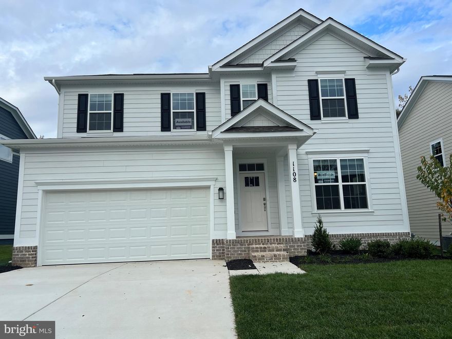 MUST SEE - move in ready new construction home! 
Discover Creekside Estates - an enclave of new construction homes off Campbell Boulevard minutes from White Marsh and convenient to I-95 and Route 40.  This beautifully finished homes features a full front porch, walk-out finished basement with bedroom and full bath, backs to open space for added privacy and views. The stunning 6 bedroom, 5 bath, EV ready, smart home design has a 2-car garage. 
As you enter the home into the foyer, you’re greeted by the flex room, you decide how it functions – a formal dining space, office, or children’s play area. The kitchen features a large modern island, stainless steel appliances, quartz countertops, massive walk-in pantry, herringbone tile backsplash that opens up to the casual dining area, so the conversation never has to stop! Tucked off the family room is a downstairs bedroom and full bath – the perfect guest suite. Upstairs you’ll find 3 oversized bedrooms, each one with its own full bath and walk in closet, spacious upstairs laundry. The owner’s suite highlights a sitting room, huge walk-in closet and luxurious bathroom with soaking tub and separate shower. 
Ask about below market financing available with preferred lender. Schedule your tour today!