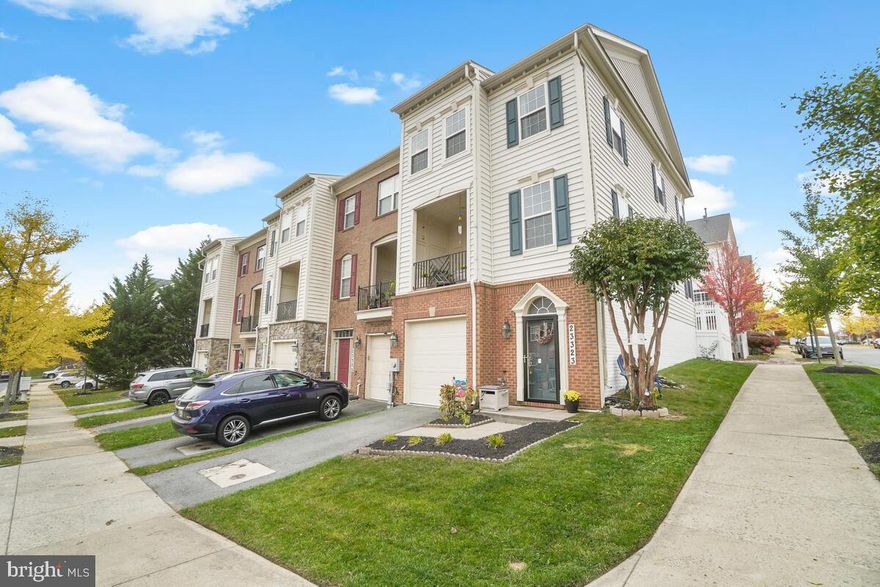 Welcome to 23323 Brewers Tavern Way, a stunning end-unit townhouse in the desirable Highlands at Clarksburg. With 3 bedrooms, 2 full baths, and 2 half baths, this spacious home spans 2,398 sqft and offers all the room you need for comfortable living. Enjoy the abundant natural light flowing in through the extra windows of this end-unit, enhancing the bright and airy atmosphere throughout.
The heart of the home is the beautiful kitchen, featuring hardwood floors, an island perfect for casual meals, and access to the upper balcony, where you can relax and enjoy views of green space. The 9-foot ceilings throughout the home create an open, expansive feel, and the main level living area complete with a fireplace is perfect for entertaining, with plenty of room for both relaxation and socializing.
The upper level offers a luxurious primary suite with a tray ceiling, walk-in closet, and updated bath, making it the perfect place to unwind. Two additional spacious bedrooms with a full bath and laundry area provide ample space for family or guests.
Beyond the home, the Highlands at Clarksburg community offers exceptional amenities, including two playgrounds, a tot lot, and nearby parks like Dowden's Ordinary Park. Enjoy easy access to shopping and dining options at Clarksburg Village and Clarksburg Premium Outlets, as well as hiking and walking trails. Commuters will love the convenient access to Rt. 355, I-270, and the Red Line with Shady Grove Metro and Germantown Transit.
This move-in-ready home features a new roof (2020), fresh carpet, and neutral paint colors throughout. With a home warranty included, you can enjoy peace of mind knowing that this home has been well-maintained and is ready for you to make it your own. Schedule your tour today and experience the Highlands at Clarksburg lifestyle!