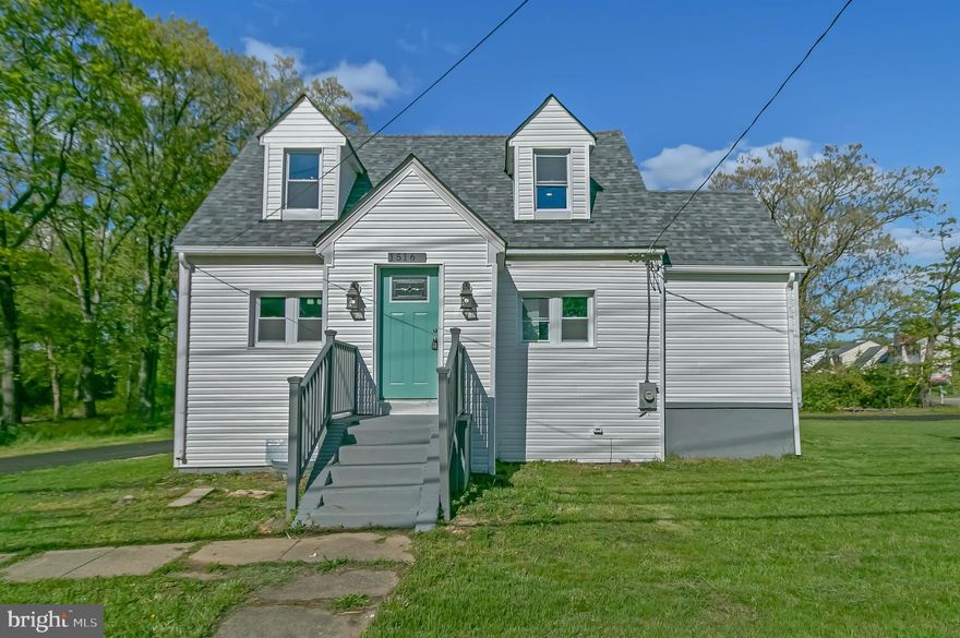 STUNNING COMPLETELY RENOVATED CAPE COD WITH TODAY'S BUYER IN MIND! 4 spacious bedrooms, 3 full bathrooms, and fully finished basement. Cozy living area spans into a gorgeous new kitchen...brand new LG appliances...breakfast bar...recessed lighting. Gleaming new flooring throughout...modern touches added to the old school flair of the home...light basking in from newer windows...new siding...huge driveway provides lots of parking...large finished basement perfect for a man cave, home gym, home office,  or family room. The possibilities are endless! This home is the closet you can get to a new build with a resale. Incredible location for easy access to DC, VA, Baltimore, and Annapolis. Don't miss your opportunity to call this gem home!