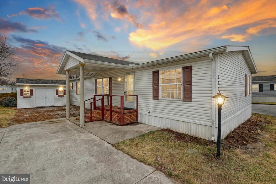 This professionally remodeled home offers a perfect blend of modern updates and classic charm. Featuring three spacious bedrooms and two full bathrooms, this home has been thoughtfully updated from top to bottom. Highlights include fresh paint throughout, stylish new light fixtures, new vinyl plank/carpet flooring, and a brand-new kitchen equipped with high-end quartz countertops and sleek stainless steel appliances. Nestled in a well-maintained community with reasonable lot rent, this home is ideally located close to local amenities and within the highly sought-after New Oxford School District. Don't miss the opportunity to own this beautifully remodeled property at an incredibly affordable price.