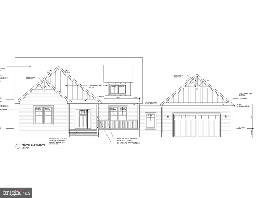 Drive out to Bishopville and take a look at this great lot just down from Bunting Point in  Massey's Subdivision...  Coming soon on this lot  is another beautiful custom built home by Two Dudes Builders in 2025!This small subdivision is located 10 minutes from Berlin, Ocean City and the beach areas!  Nestled in a serene rural environment,  for your privacy and enjoyment.

This stunning two-level residence boasts an impressive 2,800+ square feet of thoughtfully designed living space to create the home you have always wanted! (construction to start in January) 
 
Buy  NOW and customize the home to your desires.  Items such as  appliances, cabinets, vanities, countertops, hardwood flooring, lighting fixtures, plumbing fixtures, and paint colors can all be chosen by you.

Nestled in this quaint area, as you approach, you'll appreciate the inviting front porch (135 sq ft) that welcomes you into this elegant home by Two Dudes Builders. The main level features a very spacious first-floor primary suite, complete with a generous walk-in closet and a beautifully, detailed primary bath designed for relaxation & luxury complete  with a large walk-in tiled shower. 
 
The heart of the home is the bright and airy Great room, perfect for entertaining or cozy family gatherings, highlighted by a cozy  fireplace that adds warmth and ambiance. The open floor plan seamlessly connects the living area to the gourmet kitchen, where you can still choose your preferred options to create a space that reflects your personal style.
 
Upstairs, you'll find three additional bedrooms and two well-appointed baths, providing plenty of space for family and guests. This home also includes a convenient two-car garage (612 sq. ft) plus additional work space, perfect for those who require additional garage space.
 
Enjoy the serenity of the rear screened porch (179 sq ft) , ideal for morning coffee or evening relaxation, while you take in the beautiful surroundings.  Don't miss this opportunity to customize your new home in an established area that perfectly blends coastal charm with modern living!   

** Closing costs incentive of $10,000 for buyer using  a preferred lender (not a buying requirement),  additional incentives may apply based on qualifications