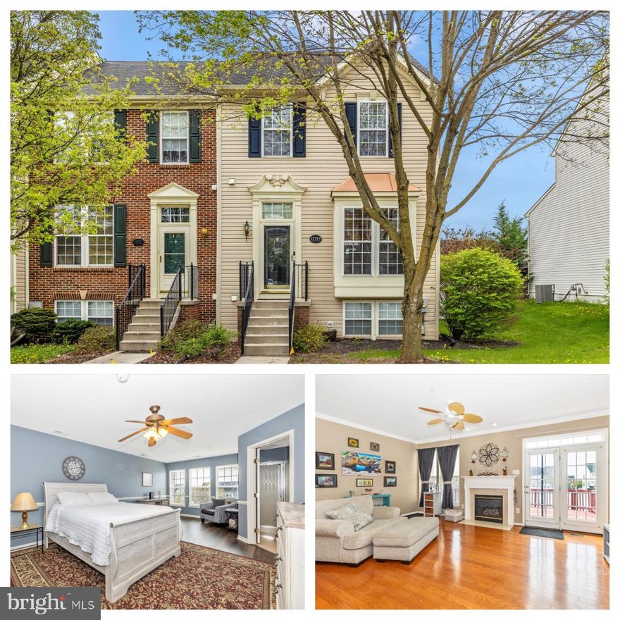 Check out this large end unit townhome with bump-outs on all three levels, tons of space and natural light throughout! This well laid out home features four bedrooms, two full and two half baths, beautiful kitchen cabinetry, hardwood flooring and a cozy fireplace. Upstairs boasts LVP flooring, three generously sized bedrooms, including a spacious primary suite with ensuite and large closet. The daylight basement adds a fourth bedroom/office and a half bath—perfect for guests. This area also includes an expansive rec. room. Outside, you will find a refinished deck and a fully fenced backyard with low maintenance vinyl fencing. It’s a great mix of space and comfort. All of this is just minutes from shopping, dining, and I-81—super convenient for commuters and everyday errands! Schedule your showing today!