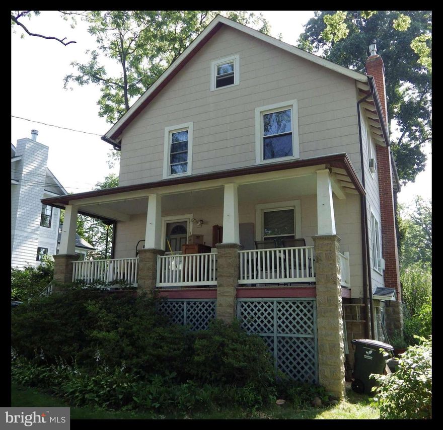 Large, vintage farmhouse on large, level lot in Cherrydale, one of N Arlington's most sought after neighborhoods. First floor in-law suite, back deck.  Perfect for rehab or building the house of your dreams. House is being sold as-is, inspections welcome.
