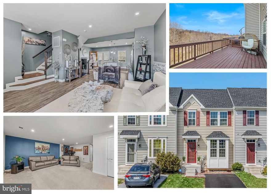 Immaculate and move‑in ready, this beautifully maintained 3‑bedroom, 2.5 bath townhouse offers comfort, convenience, and thoughtful living spaces across three finished levels. The main floor features bright, welcoming living areas, while the lower level provides a spacious family room plus a versatile bonus room—perfect for a home office, gym, or guest space. Outside, enjoy two great options for relaxation or entertaining: a charming paver patio and an elevated deck.
Located less than a mile from local schools (primary through high school), shopping, and dining, this home also offers quick access to I‑81, making daily commutes and errands effortless. A well‑cared‑for property in a truly convenient location, ready for its next owner to love.