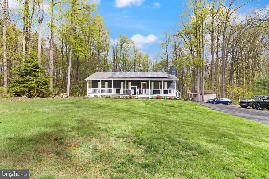 Tucked away in the scenic foothills of Linden, this charming and well-maintained home offers the perfect blend of comfort, functionality, and peaceful outdoor living. Situated on a huge, flat lot, this property provides space to spread out, entertain, and enjoy the beauty of nature—all while benefiting from thoughtful upgrades throughout.
Step inside to find low-maintenance vinyl flooring throughout and a warm, inviting layout. The cozy living room fireplace creates the perfect gathering space, while the home’s 3 bedrooms and 2.5 bathrooms offer flexibility for everyday living. The partially finished walk-out basement expands your living space with endless possibilities—ideal for a rec room, home office, or guest area—and opens directly to a concrete patio for seamless indoor-outdoor flow.
Enjoy your morning coffee or unwind in the evening on the charming, spacious front porch, or entertain guests on the brand-new deck overlooking the fenced portion of the yard—perfect for pets, play, or gardening.
This home is packed with valuable upgrades, including a new well pump and water softener, upgraded electrical panel, New Generac Powercell, HVAC,  water heater AND solar panels for improved efficiency and long-term savings. The long, paved driveway ensures ample parking for you and your guests.
With its blend of modern updates, outdoor space, and tranquil setting, this Linden property is a rare opportunity to enjoy country living without sacrificing convenience.