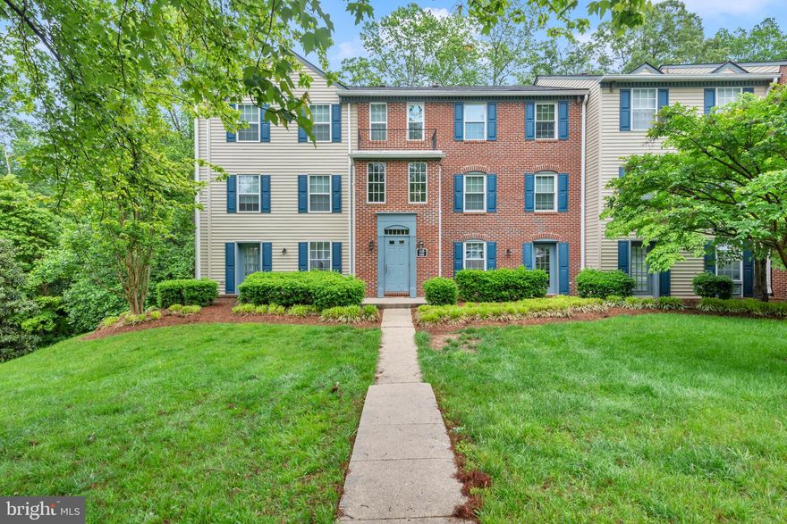 This stunning ground level condo has been recently updated and shows beautifully!   Two entrances,  one from condo hallway  and also  a  second entrance in the front of building,  giving  direct access into the  unit to  the living room. 
Updated in 2023 to include new Luxury Vinyl flooring in all rooms,  new Stainless Steel kitchen appliances,  new kitchen cabinets,  both bathrooms renovated and new lighting and fixtures throughout.    Primary Bedroom has attached bath and a walk out to private balcony.    Large secure private storage unit (5X10)  in basement of the building for your private use.   Condo fee covers water,  sewer, trash removal,  lawn care and snow removal.  Windows replaced in 2019.
    Close to shopping,  Anne Arundel Community College and downtown Annapolis.