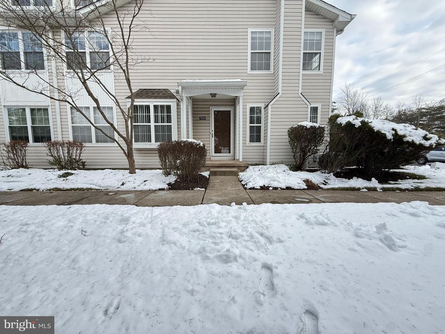 Welcome home to 7004 Spruce Mill, a beautiful end unit townhome in the Spruce Mill section of Makefield Glen. Enter through the front door and immediately notice the freshly painted home throughout! The foyer opens to a large living room with hardwood flooring and sliding doors to a fenced in patio area. The kitchen features plenty of cabinet space and the ability to eat in the kitchen. There is also a full dining room and powder room on the first floor. The Second floor has carpeting throughout , a laundry room, primary bedroom with vaulted ceiling and an on suite bathroom. The second bathroom is in the hall across from the second bedroom. There is also a loft area which is perfect for another bedroom, home office, or exercise room. The basement is fully finished with a wet bar which provides additional space for entertaining. Makefield Glen offers a community swimming pool, walking trails, dog park, and playgrounds. You will be close to grocery stores, shopping, and easy access to 95 for commuting or travel. Pennsbury School District too! Don't miss out-Schedule your showing today