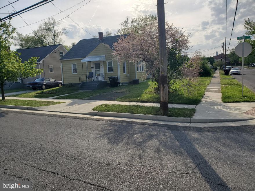 Rental may be considered, 1250 mo.  Excellent Condition. Total renovation done 1.5 yrs ago and retouches and painting upgrades it again. Refinished Natural hardwood floors, thermal windows, tiled bath, pull down stairs to upstairs room.  Really clean basement with no water intrusion. Big back yard believed to be an extra building lot. Property goes to the sidewalk of the house in back.  Vacant, easy access to show. Owner is agent.