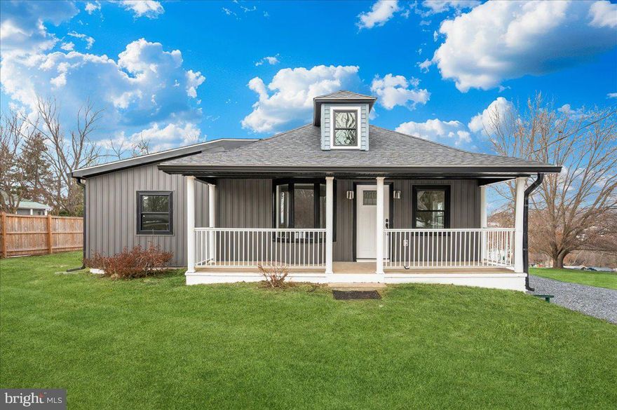 This beautifully renovated home comes with a 1-year home warranty! Quality craftsmanship of the 1940's with modern updates can be seen throughout the home. Originally built in 1949 and thoughtfully transformed from the ground up, nearly every element has been rebuilt with care, including brand-new plumbing, electrical, drywall, insulation, trim, designer finishes, cabinetry, and fixtures, creating the peace of mind of new construction within an established, welcoming setting. You will be in awe of the 3+ bedrooms, 3 bathrooms, plus a bonus room! Plenty of space for the office, hobby room, or home gym! Over 2,000 finished sq. ft! 

Inside, you’ll find light-filled spaces designed for both comfort and lighting. Every detail has been intentionally selected to create a warm, relaxing atmosphere — from the clean lines and custom finishes to the seamless flow between rooms. The craftsmanship is evident throughout, offering a home that feels solid, refined, and built to last.

Adding to the charm is a unique mini barn retreat tucked away on the property — a private escape complete with a built-in bar, perfect for entertaining friends, hosting game nights, or simply unwinding at the end of the day. Whether you envision it as a cozy getaway, creative studio, or weekend hangout spot, this inviting space adds character and versatility that truly sets this property apart.

Ideally located for commuters, this home offers convenient access to major routes, making it easy to drive to Baltimore, Washington, D.C., and even Pennsylvania — allowing you to enjoy peaceful living without sacrificing accessibility. Only 10-15 minutes to downtown Frederick! 

This is a rare opportunity to enjoy modern living, quality construction, and distinctive features all in one — a home where you can settle in, entertain effortlessly, and create lasting memories.