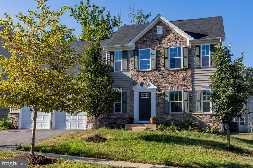 Colonial, fairly new home in a wonderful community. Back yard looks into a forest which is where the basement entrance is. With the remodel in 2019 the home is 100% complete, move in ready. Home has 4 bedrooms, but the basement adds 2 extra rooms they just don't have closets and one doesn't have a window but could be used as rooms. Office on the main floor is a favorite and is great for the teleworker. Separate Maintenance Details: HOA: $86 monthly; Maryland Front Foot Fee: $103 monthly; Community Club house features: Workout Center, pool, tennis and basketball courts, nature trails, bird sanctuary free to homeownerThe backyard view overlooks a beautiful forest line. The Preserve Community has a lot to offer owners and their guests: community pool, club house (private parties), workout center, tennis and basketball courts, and beautiful in-community hiking trails.The basement has a mother-in-law apartment (1 bedroom doesn't have a window and both don't have closets), kitchenette, living room, bathroom with shower (3/4 bath), own independent back entrance that leads to the backyard (walk-out basement).