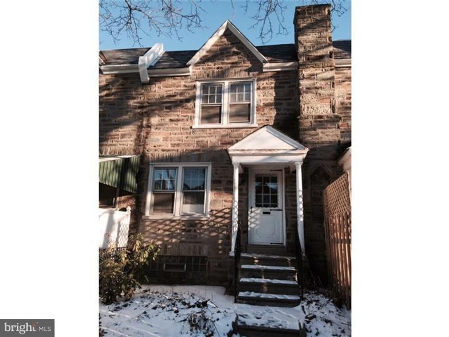 Stone Front, 18' AirLite on pleasant tree lined street.  1st Flr.: Formal Living Room, Dining Room & Eat-in-Kitchen; 2nd Flr: 3 Bedrooms & Ceramic Tile Hall Bath; Basement with Laundry Area & attached Garage.  House needs minor work, decorate yourself and save, make an offer.  Convenient Location -