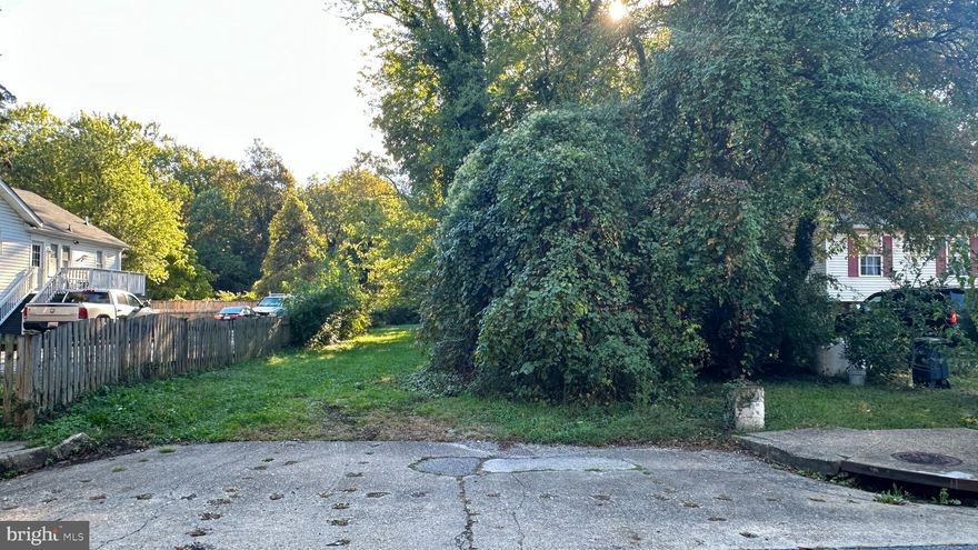 Nestled in the charming City of Riverdale Park, this exceptional flat lot offers a unique blend of tranquility and convenience, all within a vibrant community. Spanning 6,750 square feet, this property is strategically located close to the Route 1 Arts District, yet tucked away on a quiet street that backs onto serene trees and parkland.

 Key Features
- Accessibility: Public water and sewer access is conveniently located on Taylor Street,  approximately 35 yards away, along with electric and gas utilities.
- Proximity to Arts & Nature: The lot is within walking distance of the Hyattsville Arts District and features a bike/footpath trail that winds through the trees, leading to Lake Artemesia to the north and Washington, D.C. to the south.
- Educational Institutions: The renowned University of Maryland is a short walk or bike ride away, making this an ideal location for students and faculty alike.
- Convenient Amenities: A shopping center with a gym and various restaurants, anchored by Whole Foods is only a 5-minute drive away.
- Transportation Access: Enjoy quick access to major roads including Route 1, East-West Highway, Route 50, and Kenilworth Avenue. The MARC Camden-Washington commuter train station is also within walking distance, providing easy connectivity between Union Station and Baltimore.

 Opportunity for Development
The seller had previously drawn up plans for a house on this lot but, due to time constraints, never moved forward with construction. These plans are available in the disclosures, offering a head start for prospective buyers looking to build their dream home in this fantastic location.

This lot is a wonderful opportunity for nature lovers who wish to be close to the vibrant happenings of the Arts District while enjoying the peace and serenity of a quieter neighborhood. Don’t miss your chance to make this desirable property your own at a reasonable cost!

If you have any questions or would like to schedule a visit, feel free to reach out!