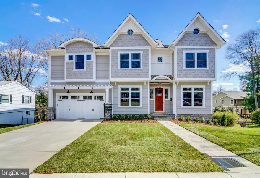 New 5,287sqft, 6 bedroom, 5.5 bathroom, 2 car garage custom home in the Heart of Vienna! 10 ft ceilings! Gourmet Kitchen w/ high end appliances & granite island w/ 48" Wolf range. Luxurious finishes throughout! Upper lvl 5 BRs & 4 BA. Spa-like Owners Suite w/covered deck, coffee bar. Lower level offers 6th BR w/ bath, game/rec/media/wine room w/ wet bar w/10ft ceilings & W/O. Madison High Pyramid