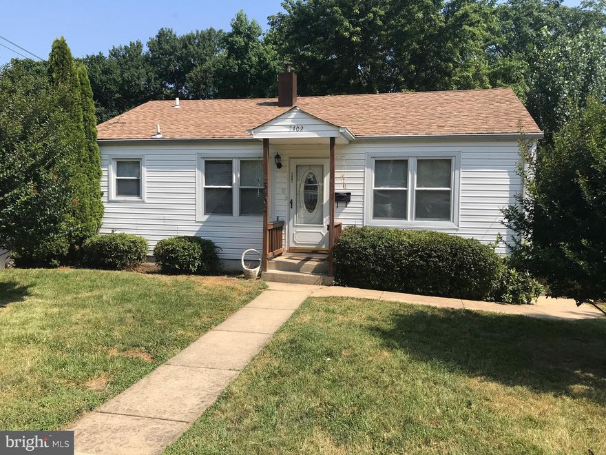Bright & Airy 2 finished level rambler with 4 bedrooms 2 baths. A pleasant sun-room to large deck overlooking landscape.  Freshly painted, new flooring on main level.  New wall to wall carpet throughout basement with a roomy bedroom, den, full bath and lots of storage space and walk-up to beautiful landscape. Minutes to Huntington Metro, I-495, Old Town Alexandria and much more. Sorry, No Pets
