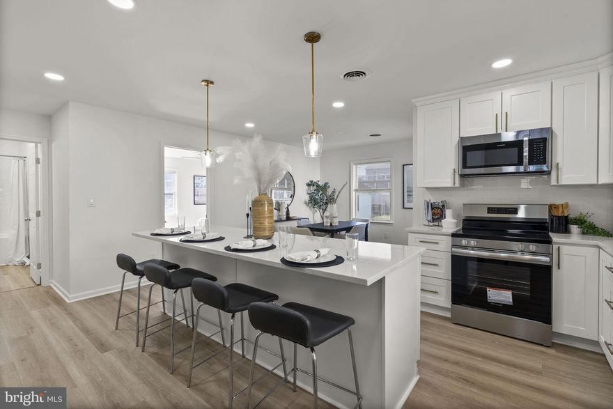 Experience Island Living!
Beautifully Remodeled Bay View island cottage featuring 4 Bedrooms & 3 Full Baths!
This fully remodeled, single-level bay view retreat offers nearly 1,700 sq. ft. of thoughtfully designed living space. This home features TWO primary suites, making it perfect for extended family or guests.The open-concept layout centers around a gourmet kitchen with stainless steel appliances, granite countertops, custom soft-close cabinetry, and an oversized island ideal for entertaining. The home is finished with recessed lighting, LVP flooring throughout. 
Each of the three full bathrooms has been upgraded with full tile surrounds & designer like finishes, providing a modern, spa-like feel.
Additional highlights include a large detached garage with electric, work bench & tons of  storage space. The Chesapeake Bay is located right across the street with stunning views of the Chesapeake Bay and Craighill Lighthouse.
Bring your golf cart! Live like an island local and cruise to the to the island marina, Millers Island restaurants, dock bar, boat ramps, and kayak launches.  Enjoy lively and fun island events like the annual Halloween & 4th of July cart parade. 
This is truly bay living at its finest—move-in ready and designed for comfort and style.