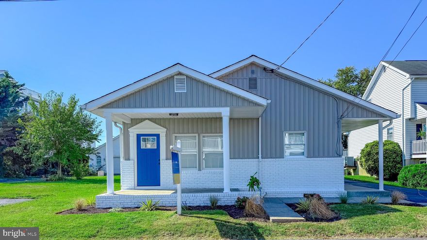 Experience Island Living!
Beautifully Remodeled Bay View island cottage featuring 4 Bedrooms & 3 Full Baths!
This fully remodeled, single-level bay view retreat offers nearly 1,700 sq. ft. of thoughtfully designed living space. This home features TWO primary suites, making it perfect for extended family or guests.The open-concept layout centers around a gourmet kitchen with stainless steel appliances, granite countertops, custom soft-close cabinetry, and an oversized island ideal for entertaining. The home is finished with recessed lighting, LVP flooring throughout. 
Each of the three full bathrooms has been upgraded with full tile surrounds & designer like finishes, providing a modern, spa-like feel.
Additional highlights include a large detached garage with electric, work bench & tons of  storage space. The Chesapeake Bay is located right across the street with stunning views of the Chesapeake Bay and Craighill Lighthouse.
Bring your golf cart! Live like an island local and cruise to the to the island marina, Millers Island restaurants, dock bar, boat ramps, and kayak launches.  Enjoy lively and fun island events like the annual Halloween & 4th of July cart parade. 
This is truly bay living at its finest—move-in ready and designed for comfort and style.