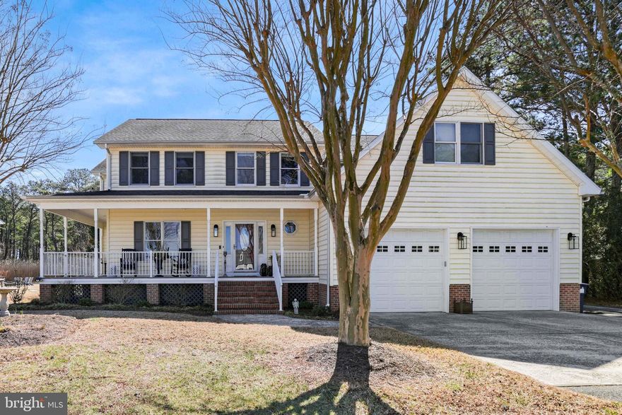 This stunning 4-bedroom + bonus, 2.5-bathroom Chincoteague home shines with a recent remodel and an impressive array of upgrades! It is situated on .87 acres, close to town. Step inside to discover exquisite White Oak flooring that seamlessly connects each thoughtfully designed space. Begin in the formal living room or sitting room, perfect for elegant gatherings or peaceful relaxation. The spacious family room beckons with its striking wooden wall, built-ins, and a cozy electric fireplace, offering a perfect spot for warmth and memories. The kitchen is a chef’s delight, featuring a central island, stainless steel appliances, new backsplash, and elegant wainscoting, complemented by a large pantry closet for ultimate convenience. Entertain with flair in the formal dining room. Retreat to the primary suite, where luxury awaits with a private bath, extra shower, and an oversized walk-in closet. Three additional bedrooms plus a bonus room provide ample accommodation, while the 2nd-floor laundry room ensures practicality. The full walk-up attic is a blank canvas for your imagination. Enjoy the sunroom leading to a rear Trex deck, overlooking an above-ground pool and outdoor shower. A massive 30 x 40 outbuilding offers incredible space for storing boats or vehicles. Experience this exceptional blend of modern upgrades and comfortable living! Showings start March 15, 2025