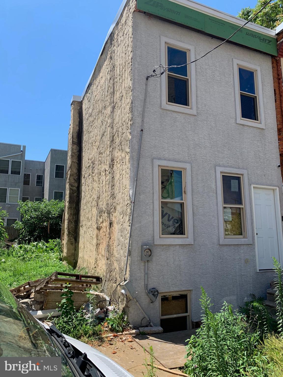 Amazing investor opportunity in hot in demand Brewerytown! Ufinished full reconstruction. RM1- multi-unit zoning by right! Finish as 3 bdr/2.5 bath single or build up and subdivide to condos or rental apartments. Prime development area. Sales prices are high and growing. Fully renovated 3 bdr singles go as high as $380,000. (Example-sold comp:1219 N Taylor St: 3 story-sold $381,000; 2340 W Thompson St: 2 story smaller house sold: $330,000. Substantial amount of work done. New roof, new fully rebuilt facade with new stucco; new framing, electric , siding, insulation. Ready for drywall. Square footage expanded to 1600 . Permits were previously obtained . Use existing design or change design altogether to maximize construction and profit. Sale is AS IS WHERE IS.
