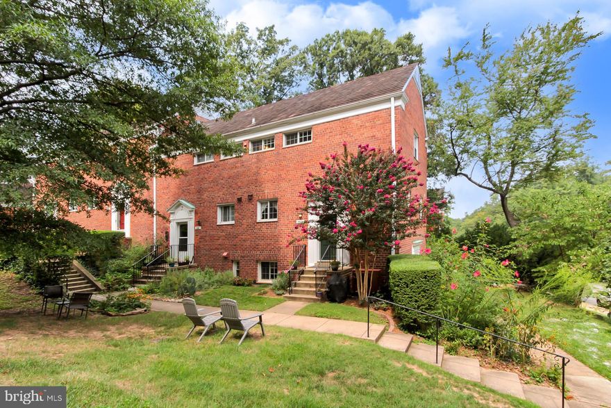 This beautiful 2 bedroom and 1 bath, sun drenched, 2 level end unit is packed with updates! The windows and electrical panel were replaced in 2016. In 2020, the asbestos was removed from the large attic and new insulation put in. In 2021, the exterior handrails were installed. In 2022, a split ductless heating/cooling system was installed in the living room and two bedrooms. There are 9 years remaining on the warranty that will transfer to the new owner! Make sure you check out the built-in Murphy bed in the second, generously sized, bedroom. The primary bedroom has 3 closets and an adorable window seat that has additional storage underneath. The original parquet flooring can be found through-out the home and is in beautiful condition. The condo fee includes water, trash, recycling, and the amenities. Amenities include 3 swimming pools, a basketball court, 2 volleyball courts, 7 tennis courts, an exercise room, party room, tot lots, walking trails and more! Trash service is 6 days a week so no need to bother with messy outdoor cans. Easy street parking! Parkfairfax is a wonderful pet friendly community consisting of 1,684 units and 132 landscaped and wooded acres.  There is plenty of outdoor space for walking and jogging, and just across the I395 pedestrian bridge you can enjoy the bike trails plus the shops, restaurants, Harris Teeter, and theaters in Shirlington Village. This is an exceptional opportunity to enjoy a beautiful home, in a beautiful setting and community, all with quick and easy access to public transportation, downtown DC, and Reagan National Airport.