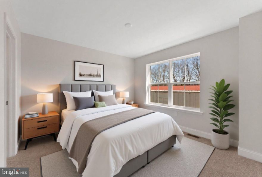 This move-in ready townhome is located in the heart of Perkasie, The Winchester I is a beautifully designed three-story townhome, with a detached one car garage. Enter the home through a welcoming covered front porch and be greeted by an ideal open-concept living space.  Perfect for entertaining friends and family, this spacious kitchen includes granite countertops and a large center island overlooking the great room and dining area.  A deck is conveniently located off the great room.  Enjoy the flexibility of gatherings that transition outdoors with ease.  A flex room is also located on the first floor: your dream may be a home office or a designated play area. Elegant oak-tread stairs will guide you to the second floor where you will find two generously sized bedrooms with walk-in closets, a full bathroom and a laundry closet.  Continue to the third floor to your own private retreat!  The spacious Owner's Suite includes a full bath with a large tile shower, cultured marble topped vanity and a sizeable walk-in closet. The garage is equipped with a 100-amp subpanel, providing convenient readiness for an electric car charger.

Settle in 30 days.