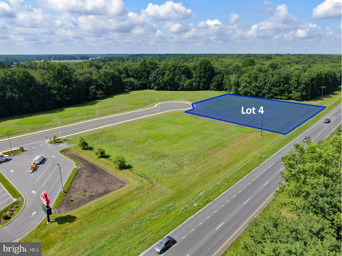 LOT 4 PRICE IMPROVEMENT! Commercial lots totaling +/- 12.42 acres available for purchase within Moore View Business Park in Salisbury, Maryland. Located east of the Route 50 / Route 13 interchange, this land is situated at the lighted intersection of Ocean Gateway and Walston Switch Road. With excellent visibility and highway frontage, Moore View Business Park is prime for office, warehouse, and/or retail development (fast casual restaurants, professional/medical office users, etc). Join Royal Farms, Arby's, WorWic Community College and more! Lot lines and acreage are an approximation - pending final subdivision.