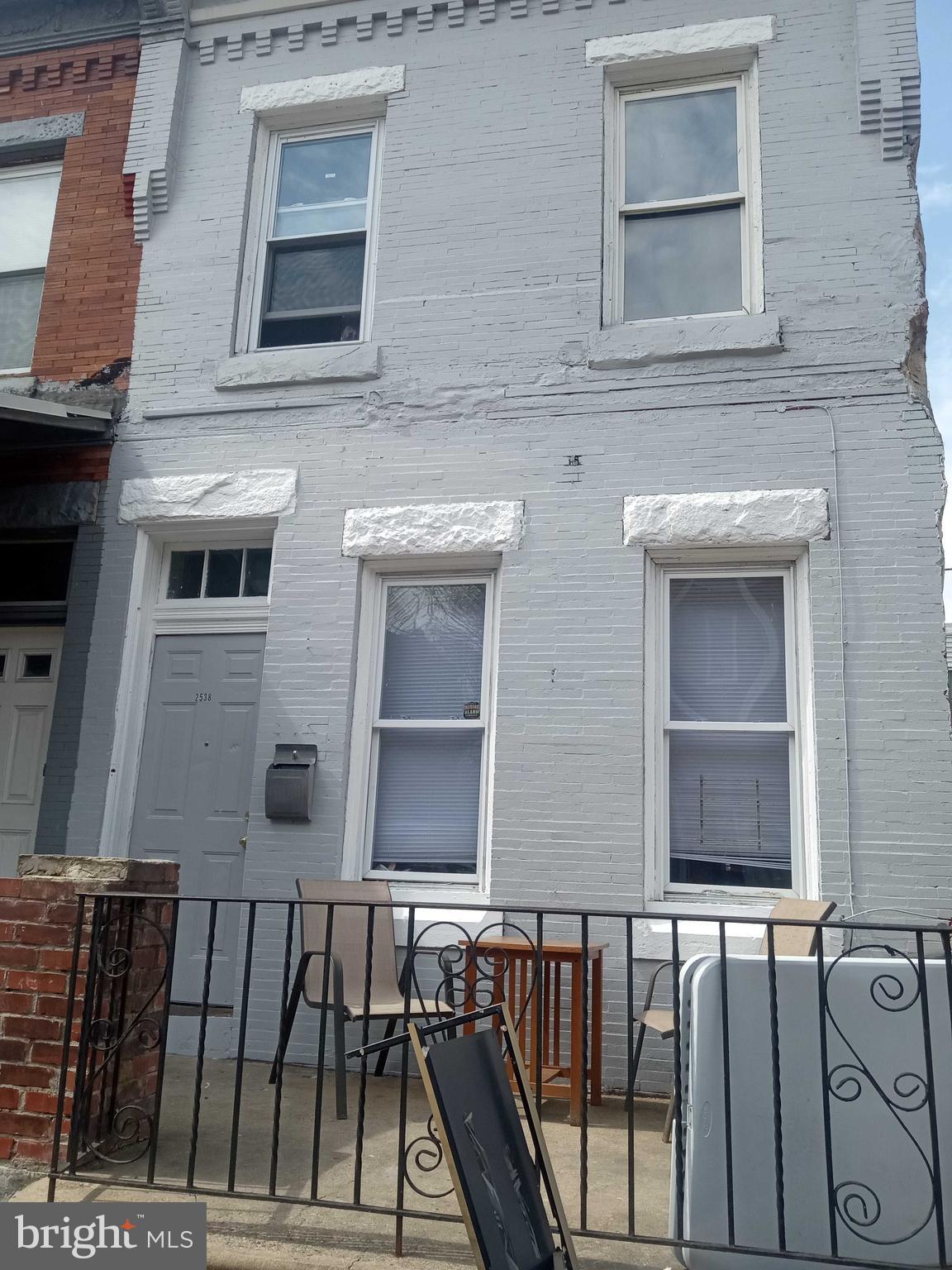 Great investment 2 (previously was 3 bedroom) property in Strawberry Mansion that is walking distance to The Dell Entertainment center. Does need TLC but fantastic potential. The block has investors that are improving and growing the area. Close to Septa Transportation center, a walk to Fairmount Park, scenic view of Strawberry Mansion Bridge, bike ride to East Falls, Allegheny West, Philadelphia Art Museum, Fairmount, Philadelphia Zoo, stores, restaurants and much more. Serious buyers welcomed and must provide ability to purchase prior to viewing. Tenant occupied and have been in property for 5 years. Current rent $750 which is below the market and are on month - month.
Owner selling 2536 as well.
Each property buyers must put down 10% earnest money deposit.