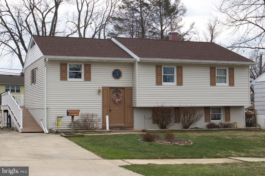 Original owner lovingly maintained this 4 bdrm (possible 5th or office) EXPANDED Split-Foyer home, 2200+ sqft!! Lower level fully finished lower level is a great place to relax with gas fireplace and bar area!  Large fenced lot with POOL and shed! Beautiful composite deck with ramp entrance. UPDATED Roof, and Windows. Central location to shopping and schools!