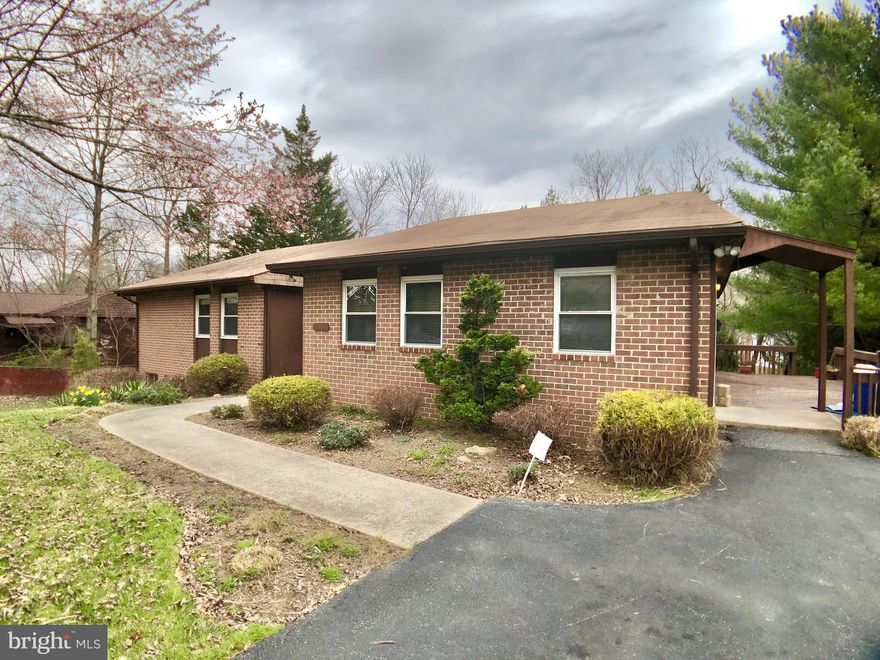 This is an assignment sale. Sold Strictly AS IS. Buyer pays ALL closing costs. $5000 EMD required
NO SHOWINGS YET-PICS FROM BEFORE TENANT MOVED IN. Current tenant lease ends 4/30/24 with $2400/mo rent.

Green Gate-Beautifully Maintained Brick Rancher with 2 Decks on large treelined backyard. Eat in Kitchen with newer floors, Spacious Living Room w/ Wood Burning Fireplace & Separate Dining Room. Lower level Family Room, Larger Rec Room & 4th Bedroom Plus lots of storage & walkout entrance. New windows, Updated Systems & newer Appliances. Central ac.
