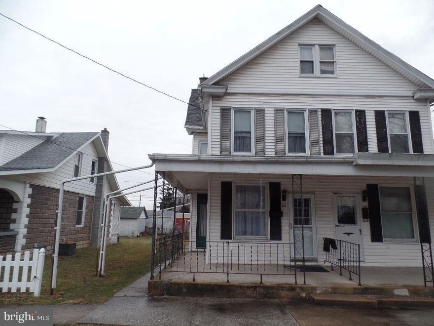 Front unit townhouse duplex for 12 month rent, No pets, Westshore schools, Cumberland  County, 3 BR, 1/5 BA, Living  Rm, Formal Dining Rm, 1/2 Bath Rm at 1st level, floored attic for storage Rm, brand new Central A/C (March, 2024), new LVP flooring in big -in-kitchen( March 2024), Microwave Oven above the gas stove(installed an used one), Refrig./Freezer, abundant cabinets, NO dishwasher, used Front load Whirlpool Washer, used dryer in mud Rm/ Laundry Rm at1st floor, all laminate wood  floors thru out the 2 level homes and stairs, Natural gas heat, front porch, back door to laundry/mud Rm, fenced backyard w/garden space, back with a garage occupied Apt, unfinished bsmt, sidewalk, 5 minutes to Harrisburg Capital, East shore, close to Hershey, York, easy access to 83, 81, 581, airport, Penn State university.