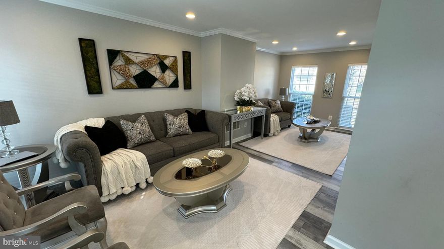 PRICE IMPROVEMENT!!!  Location and pride of ownership describes this luxurious, impeccable,  and fully renovated single-family .  This residence boasts a stylish modern interior with a finished basement. The spacious living room features elegant floors, large windows, and a cozy fireplace. The open-concept kitchen is equipped with brand new stainless steel appliances, quartz countertops, and custom cabinetry. The master bedroom offers a luxurious en-suite bathroom with a soaking tub and walk-in shower and a walk-in closet. Additional bedrooms are designed with ample closet space and natural light. The finished walkout basement includes a versatile recreational area, perfect for entertaining guests or creating a home theater. Outside, the property features a landscaped yard, a patio for outdoor entertaining and a two-car garage.  This residence is equipped with a new roof, recess lighting, crown molding throughout and a sprinkler system.  This property is the epitome of contemporary comfort and elegance.