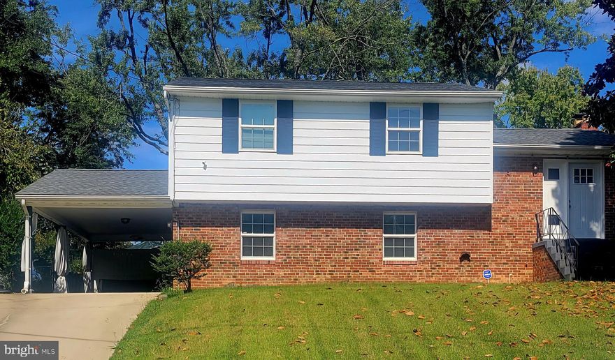 Welcome to San Juan DR. a beautiful renovated single family home. This gorgeous spacious split-level brick house which features 4  bedrooms upstairs. The master bedroom has an en suite bathroom, 3 full bathrooms, one right off the master bedroom. The main level offers formal living and combined dining room space with an elegant firewood working fireplace to set the temperature for entertaining, which leads downstairs to a cozy family room and gourmet kitchen a prefect bend with stainless steel appliances, gas stove with cooktop. Kitchen also has built in recess lights throughout.  This beautiful house has finished gleaming hardwood floors throughout.  Additional highlights include an attached carport with a 3-car concrete driveway. It gets better; please don't let me forget to mention the spacious dynamic gigantic fenced in private backyard which sets the tone for any occasion; the home puts out a pleasant inviting functional layout the perfect blend of luxury and comfort.  Inspections for informational purposes.  MUST SEE!!!!!