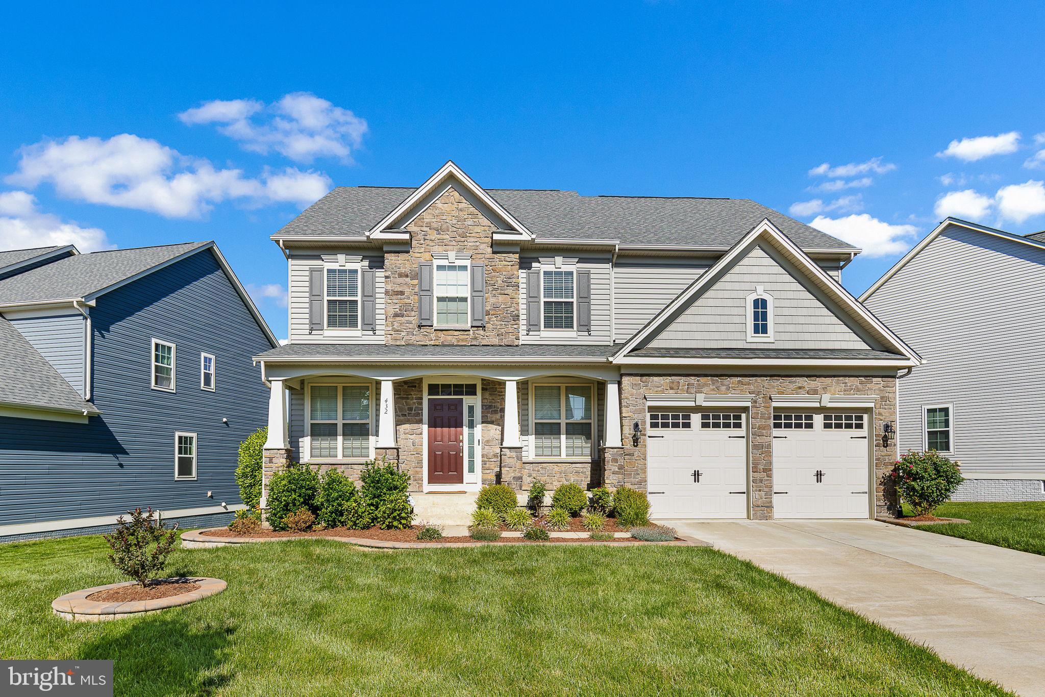A beautifully maintained and spacious 6-bedroom, 4-bathroom home nestled in one of Stafford’s most desirable communities. This stunning residence offers over 4,000 sq ft of finished living space, combining classic charm with modern convenience.
From the moment you arrive, you’ll notice the meticulous landscaping and full sprinkler system, ensuring the lush green lawn stays vibrant year-round
Step inside to discover an inviting open-concept floor plan featuring gleaming hardwood floors, a gourmet kitchen with granite countertops, a large center island with seating, stainless steel appliances, and warm wood cabinetry—perfect for both everyday living and entertaining. Adjacent to the kitchen, the family room and dining areas are flooded with natural light from oversized windows overlooking the backyard.
Downstairs, a fully finished basement offers expansive living space ideal for a home theater, playroom, or guest suite. It includes a wet bar for easy entertaining and access to an additional bedroom and full bath—perfect for visitors or multi-generational living.
Upstairs, you’ll find generously sized bedrooms with plush carpeting and ample closet space. The serene owner’s suite includes a walk-in closet and spa-like en suite bath. Every inch of this home is thoughtfully designed and exceptionally cared for.
Additional Highlights:
Attached 2-car garage
Dedicated office or study area
Stylish lighting and ceiling fans throughout
Large laundry room
Modern fixtures and neutral finishes
Community Amenities:
Residents enjoy access to multiple swimming pools, a state-of-the-art fitness center, community café, dog parks, walking and biking trails, playgrounds, and over 285 acres of open green space. The community hosts regular events that bring neighbors together—from food truck nights to seasonal festivals—creating a warm, inclusive environment.
Prime Location:
432 Daylily Lane offers convenient access to:
I-95 and Route 1 for easy commuting
Quantico Marine Corps Base
Stafford Marketplace and Embrey Mill Town Center for shopping, dining, and entertainment
Highly rated Stafford County Public Schools
Parks and recreation areas including Aquia Landing Park and Government Island
Don’t miss your opportunity to live in this exceptional home that blends comfort, elegance, and convenience.
Contact us today to schedule your private tour
