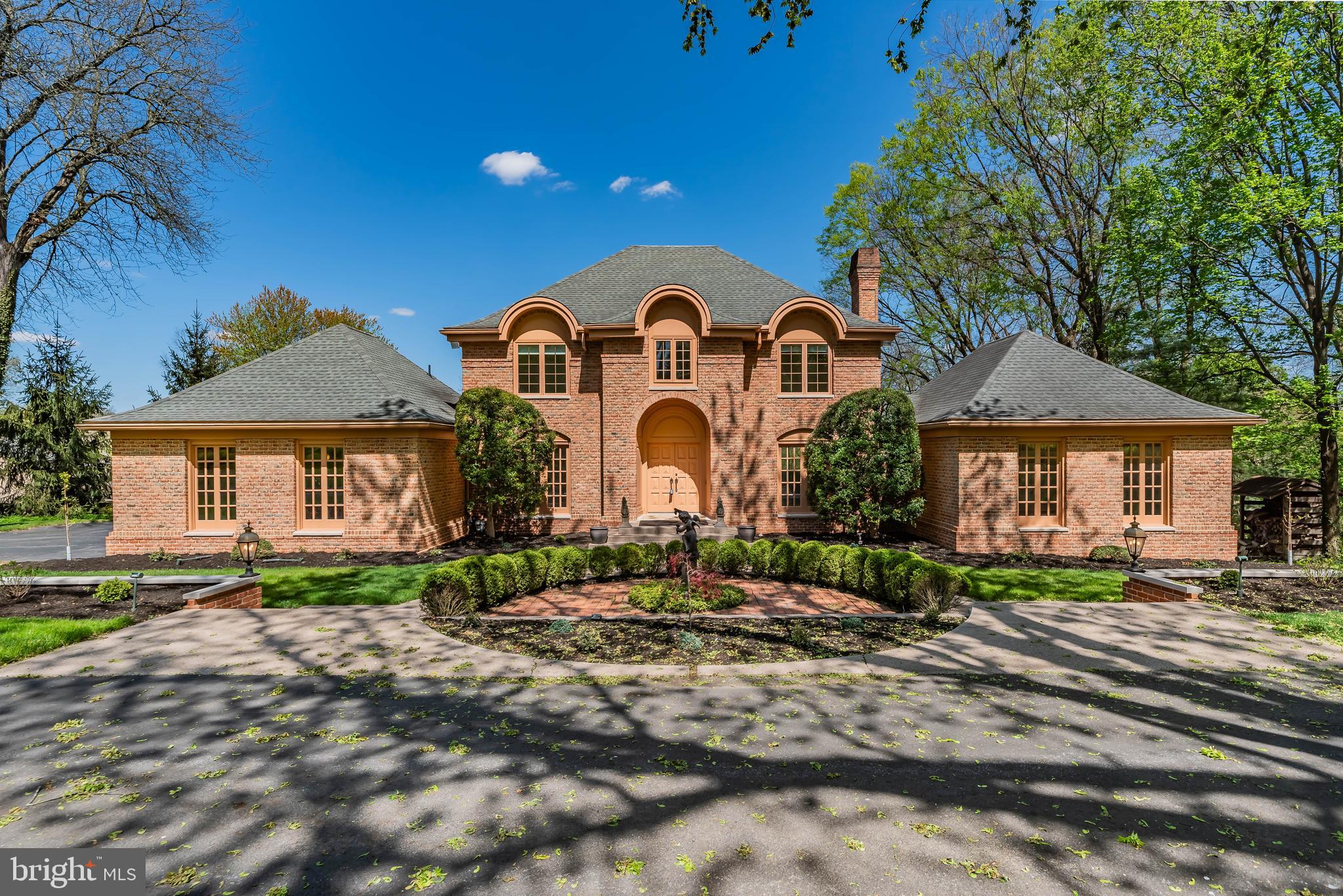 One of a kind opportunity to own a large, creekside home in the sought after neighborhood of Point Ridge Farms, Hampden Township, Cumberland Valley Schools! Exceptional curb appeal and professionally landscaped, this home offers privacy on a 2.64 acre lot and backs up to the Conodoguinet Creek. Almost 7,100 SF of finished space. Entertain friends and family in the large kitchen with eat in dining area, open to the family room with 2 story wall to wall windows overlooking the expansive lawn to the Conodoguinet Creek. This traditional floor plan also features a formal living room and dining room. There is a first floor primary suite with attached private office and renovated bathroom and walk in closet. Make your way upstairs to the second floor to find 4 additional bedrooms, 2 full baths and a loft area, open the family room below, with a view of the creek to relax. The finished lower level is exposed to the backyard and features a large open area with a full kitchen, attached bonus/rec room with built-in shelves and desk/work area, sunroom, full bath, and storage room with double door access to the exterior for yard equipment storage. Recent updates: wallpaper was removed, the entire interior of the home was repainted, new carpet installed, exterior landscaping was updated, exterior windowsills at the rotunda were caulked, the concrete patio was sealed. Additional features include 3 fireplaces, lawn sprinkler system, security system, extensive outdoor lighting, 3 HVAC systems, 4 hot water heaters, 2 car garage, and a fenced in garden with water spicket. Don’t miss this opportunity, schedule your private tour today.