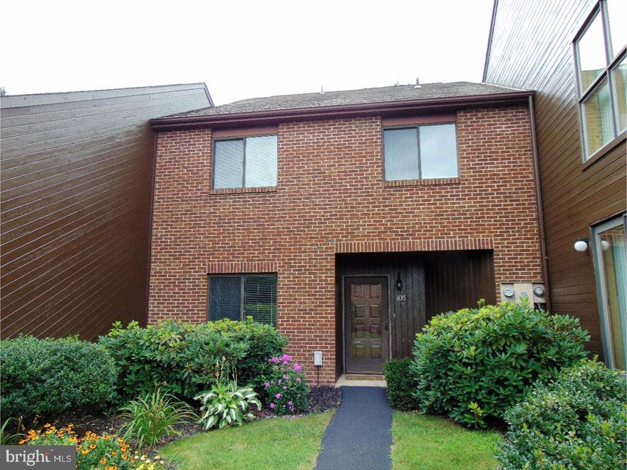 Enjoy the Pinebrook lifestyle in the well cared for 3 bedroom, 2 1/2 bath townhouse.  Open floor plan, living room/dining room combo.  Fireplace in living room.  Solarium. Sitting room off Master bedroom.  Nice patio, designated parking.