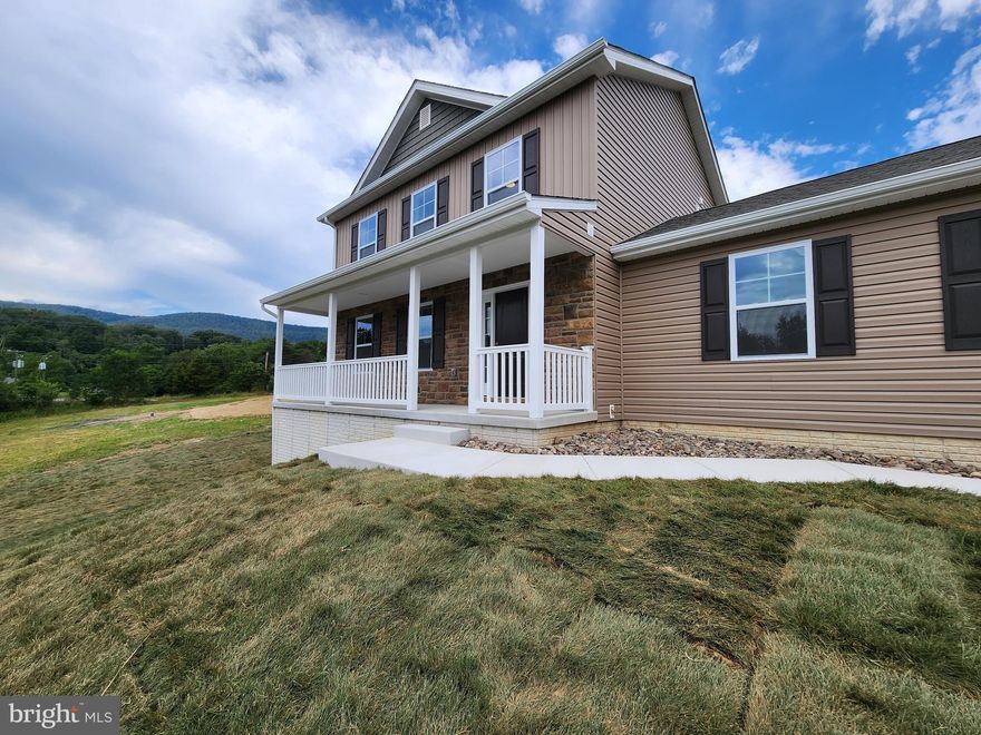 Offer in hand, Open House canceled!
Almost complete with 30-day delivery!! The Hampshire is an 1600sq ft colonial home with a nice front porch with stone and side load garage. The main level features a living room with fireplace, powder room, formal dining room, kitchen, breakfast room and a large deck. The second floor has 3 bedrooms, 2 bathrooms and the laundry room. The primary bedroom features a walk-in closet, tub shower combo, dual vanity and a linen closet. This home sits on an unfinished basement (finishes available) and a 1.04-acre lot. This is an energy efficient home with stainless steel appliances, granite countertops in kitchen, LVP flooring in main living areas, carpeted bedrooms, ceiling fans & hi/lo outlets w/ Cat5/COAX/HDMI in primary bedroom & living room and an unfinished basement. Finished basement options are pictured & available.
$7,500 closing cost assistance. Pill & Pill is Seller's closing attorney and preferred for closing, as he reviews the warranty with Purchaser's.
Pictures are of a similar construction. Note, the basement is unfinished. Finished basement options are pictured & available.