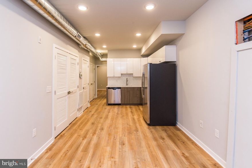 Available Now:This gorgeous unit is one of 3 apartments in a clean, contemporary style building in the Kensington neighborhood of Philadelphia. Features include hardwood floors, high ceilings, recessed lighting, gorgeous kitchen with great stainless steel appliances and tile backsplash, a modern bathroom, and even outdoor space! This unit is on the lower level, and has a private entrance. Your living/dining space is in the front of the unit and shares that space with your kitchen. The bedroom is in the rear and is spacious, with a double door closet and access to your covered patio and pebbled backyard. Note: Photos are examples. Exact layout and finishes may differ. Schedule your showing today!About The Neighborhood:Located just steps from convenient Lehigh Ave shops and quick bites, and easily accessible by public transportation with the Huntingdon station for the MFL just down the street. Enjoy neighborhood favorites such as Thang Long Noodle, Fiore Pizza, Urban Axes, Philadelphia Brewing, and much more. In addition to this, you are close to all Fishtown and Center City have to offer.Lease Terms:Generally, first month, last month, and one month security deposit due at, or prior to, lease signing. Other terms may be required by Landlord. $45 application fee per applicant. Pets are conditional on owner's approval and may require an additional fee, if accepted. (Generally $500/dog and $250/cat, or monthly pet rent). Tenants responsible for all utilities: $45 flat water fee/month, electricity, cable/internet.