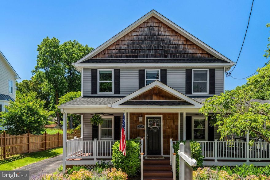Avoid high-interest rates with the potential option to assume the seller's amazing existing low-rate VA loan* Beautifully rebuilt & completely renovated in 2012, this spacious, move-in-ready home in West End Park has adorable craftsmanship character and fabulous modern amenities! Original hardwoods, gorgeous open kitchen with granite, stainless steel appliances, & a custom butler's pantry, incredible primary suite with oversized walk-in, breathtaking bath with separate shower, two vanities, & clawfoot tub! Wrap-around porch, flex space perfect for reading/home office/workout area, first-floor guest bedroom & full bath, & spectacular mudroom. Lots of extra storage space in the attic and unfinished basement. New Daikin 17 SEER variable speed heat pump with gas backup heat (dual fuel) HVAC (2021), water heater & updated plumbing in the basement (2021), professionally landscaped (2020), 15 x 10 pergola (2020), rear sliding door & steps (2019) & new West Elm light fixtures on the main level. 1 block to Beall Elementary, .9 mile to Rockville Town Center, 1.2 miles to Rockville Metro Station, & several parks all close. Welcome home to 208 Mannakee St! *certain terms and conditions apply and require pre-approval from a VA-certified lender.