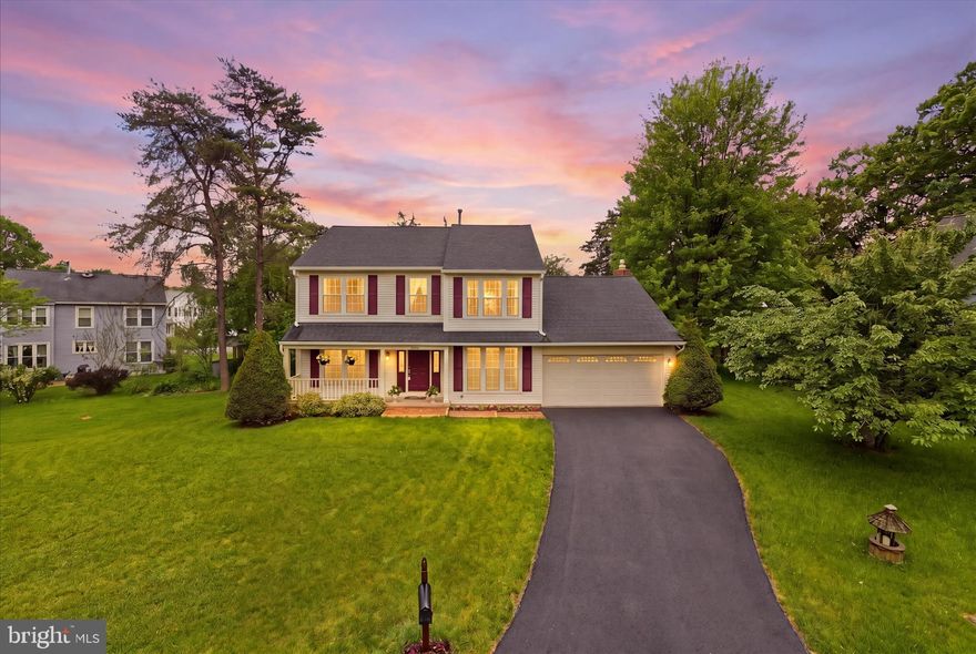 Welcome to 8065 Crimson Leaf Ct in Rocky Run- tucked away on a private cul-de-sac! This beautifully maintained three- finished - level colonial offers an ideal blend of charm, comfort and convenience!
Inside, a well designed layout provides both functionality and space. The main level features separate living and dining rooms, a private office and a spacious kitchen with  updated countertops and appliances - perfect for everyday living and entertaining. The  cozy family room with a fireplace adds warmth and character. Off the kitchen step onto an upgraded trex deck ready for those summer cookouts.

Upstairs the spacious primary suite offers generous closet space and an ensuite  bath with a separate tub and shower. 3 additional well sized bedrooms  and a full bath completes the upstairs level. 

The finished lower level offers a versatile recreational room ready for entertaining , ample storage space and a workbench for weekend projects.  The following have been upgraded: Roof (2020) Insulated vinyl siding (2020) HVAC (2015) Water heater ( 2022) Double pane windows ( 2012) Sump pump  (2024) New carpets in living, dining, office and main stairs.

Ideally located near shopping, dining, commuter routes and top rated school pyramid, this home offers both convenience and a sense of retreat. A wonderful opportunity to enjoy space and comfort.  Pool membership available in Bridlewood Community ( next door) for up to 8 people - $450/ year includes use of tennis courts and tot lots. Don't miss your chance to make this your next home!