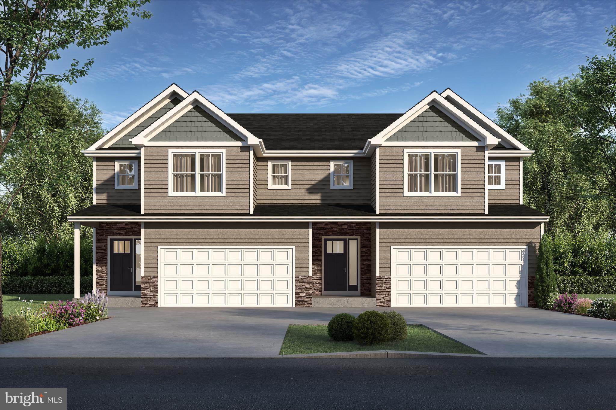 END OF SEPTEMBER DELIVERY! BRIGHT and sunny 3BR Magnolia layout with a walk out basement is ready to impress. Enter the two-story foyer and continue through the first floor boasting LVP flooring that flows seamlessly throughout the spacious open concept living area. The modern kitchen features elegant maple cabinetry, granite/quartz countertops, and stainless-steel appliances. Natural light pours in through sliding glass doors, leading you to a rear deck. Upstairs, the second floor offers versatile space with two generously sized bedrooms, a convenient central laundry room, and a full hall bath. The primary suite is a true retreat, complete with a large walk-in closet and an en-suite bathroom. This home also comes with a 2-car garage and a spacious walk-out full basement, providing ample room for storage or future expansion. Don’t miss out on the opportunity to own this beautifully updated gem!