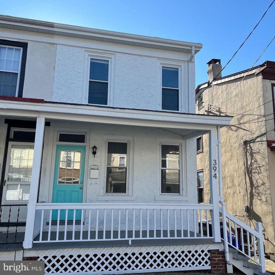 3 bedroom twin near Greenfield park in Riggtown area of West Chester Borough.  This home has a large backyard deck and ample parking.  Enjoy this location's proximity to downtown West Chester.   New kitchen appliances.  This cozy twin has new Central A/C installed and gas heat providing an energy efficient and worry free lifestyle.  Borders Greenfield park with off street parking- up to 4 cars.  On site laundry and basement storage for  convenience.  The first floor includes an office or additional possible bedroom.  Large deck off of the kitchen and covered front porch.   Does not have a West Chester Boro student rental permit.  The Housing Choice Voucher program is welcome.